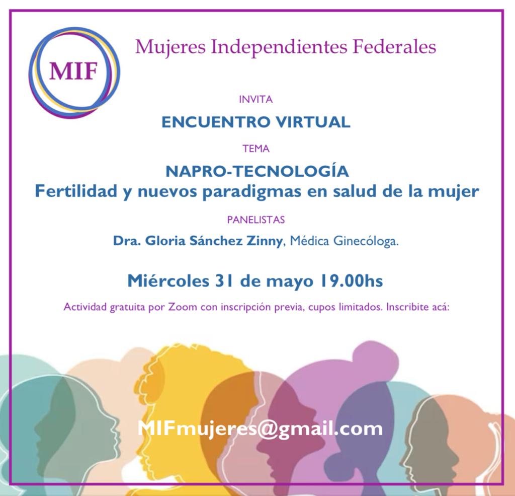 Próximo Encuentro Virtual 31/05: Napro-tecnología, Fertilidad y Nuevos Paradigmas en Salud de la Mujer
